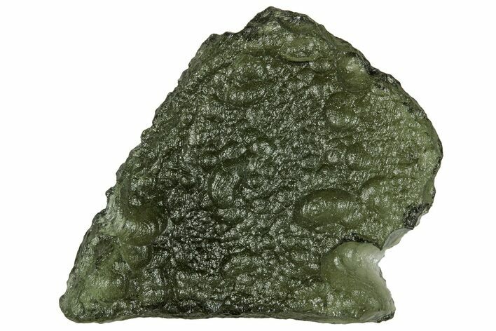 Green Moldavite Tektite ( g) - Czech Republic #330740